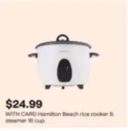 CVS Hamilton Beach rice cooker & steamer offer
