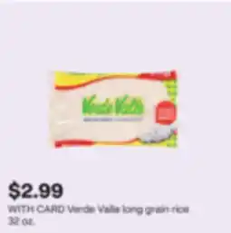 CVS Verde Valle long grain rice offer