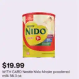 CVS Nestlé Nido kinder powdered milk offer