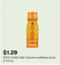 CVS Alfa Vitamins wellness shots offer