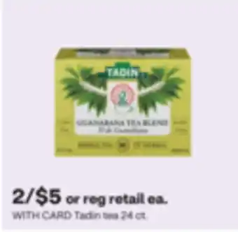 CVS Tadin tea 24 ct offer