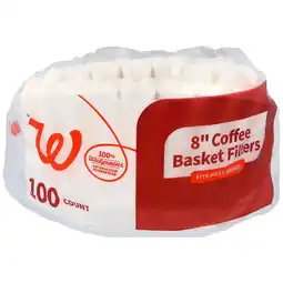 Walgreens Coffee Basket Filters 8 Inch offer