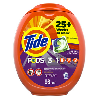 Walmart Tide Pods Laundry Detergent Pacs, Spring Meadow offer