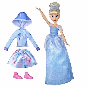 Walmart Disney Princess Comfy Squad Comfy to Classic Cinderella Fashion Doll, Disney Princess Toy offer