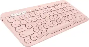 Best Buy Logitech - K380 TKL Wireless Bluetooth Scissor Keyboard for Mac with Compact Slim Profile - Rose offer