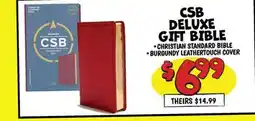 Ollie's CSB DELUXE GIFT BIBLE offer