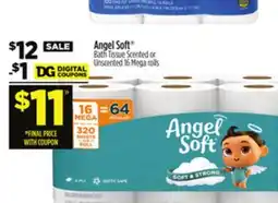 Dollar General Angel Soft Bath Tissue offer