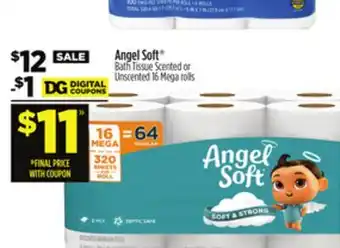 Dollar General Angel Soft Bath Tissue offer