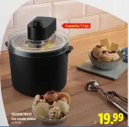 Lidl SILVERCREST ice cream maker offer