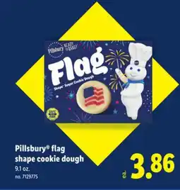 Lidl Pillsbury flag shape cookie dough offer