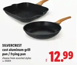 Lidl SILVERCREST cast aluminum grill pan / frying pan offer
