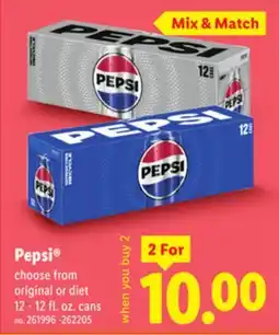Lidl Pepsi offer