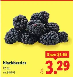Lidl blackberries offer