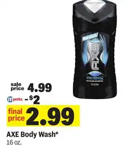 Meijer AXE Body Wash offer