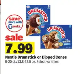 Meijer Nestlé Drumstick or Dipped Cones offer