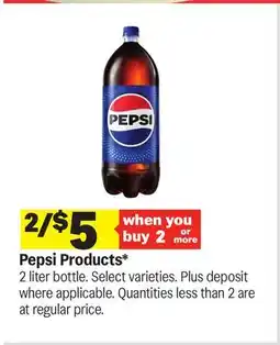 Meijer Pepsi Products offer