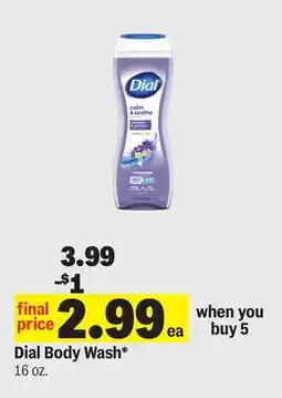 Meijer Dial Body Wash offer