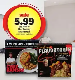 Meijer Guy Fieri or Chef Ramsay Frozen Meal offer