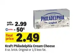 Meijer Kraft Philadelphia Cream Cheese offer