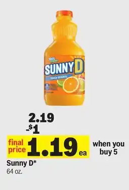 Meijer Sunny D offer