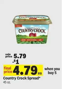 Meijer Country Crock Spread offer