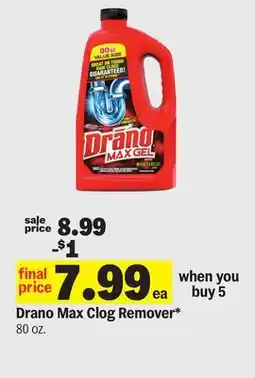 Meijer Drano Max Clog Remover offer