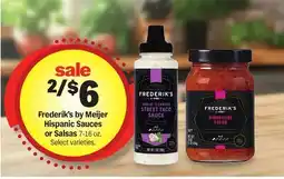 Meijer Frederik's by Meijer Hispanic Sauces or Salsas offer