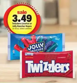 Meijer Twizzlers Licorice or Jolly Rancher Ropes offer