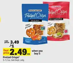 Meijer Pretzel Crisps offer