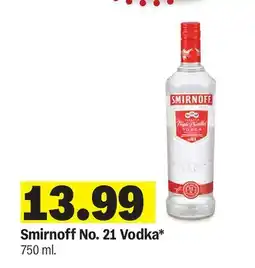 Meijer Smirnoff No. 21 Vodka offer