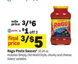 Meijer Ragu Pasta Sauces offer