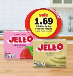 Meijer Jell-O Family Size Gelatin or Pudding offer