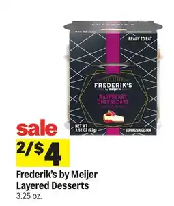 Meijer Frederik's by Meijer Layered Desserts offer