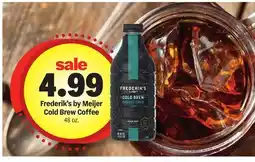 Meijer Frederik's by Meijer Cold Brew Coffee offer