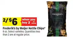 Meijer Frederik's by Meijer Kettle Chips offer
