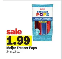 Meijer Meijer Freezer Pops offer