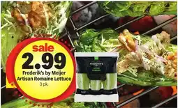 Meijer Frederik's by Meijer Artisan Romaine Lettuce offer