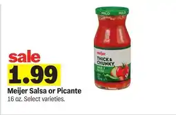 Meijer Meijer Salsa or Picante offer