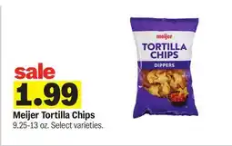 Meijer Meijer Tortilla Chips offer