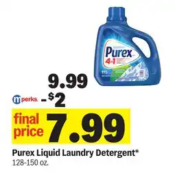 Meijer Purex Liquid Laundry Detergent offer