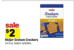 Meijer Meijer Graham Crackers offer
