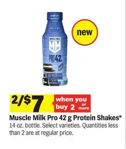Meijer Muscle Milk Pro 42 g Protein Shakes offer