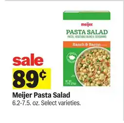 Meijer Meijer Pasta Salad offer