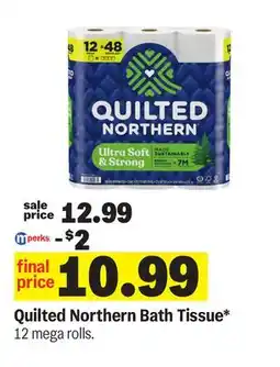 Meijer Quilted Northern Bath Tissue offer