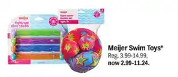 Meijer Meijer Swim Toys offer