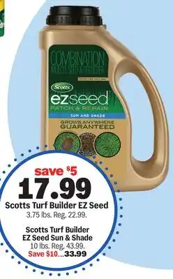 Meijer Scotts Turf Builder EZ Seed offer