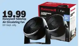 Meijer Honeywell Tabletop Air Circulating Fan offer