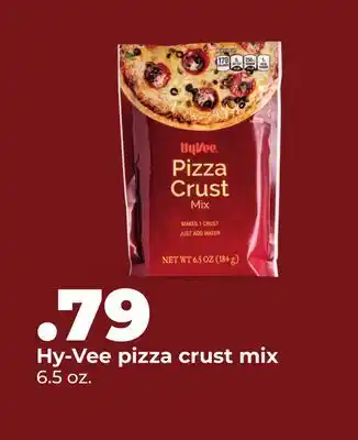 Hy-Vee Hy-Vee pizza crust mix offer
