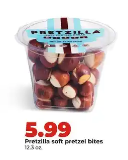 Hy-Vee Pretzilla soft pretzel bites offer