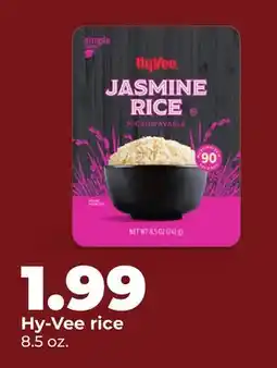 Hy-Vee Hy-Vee rice offer